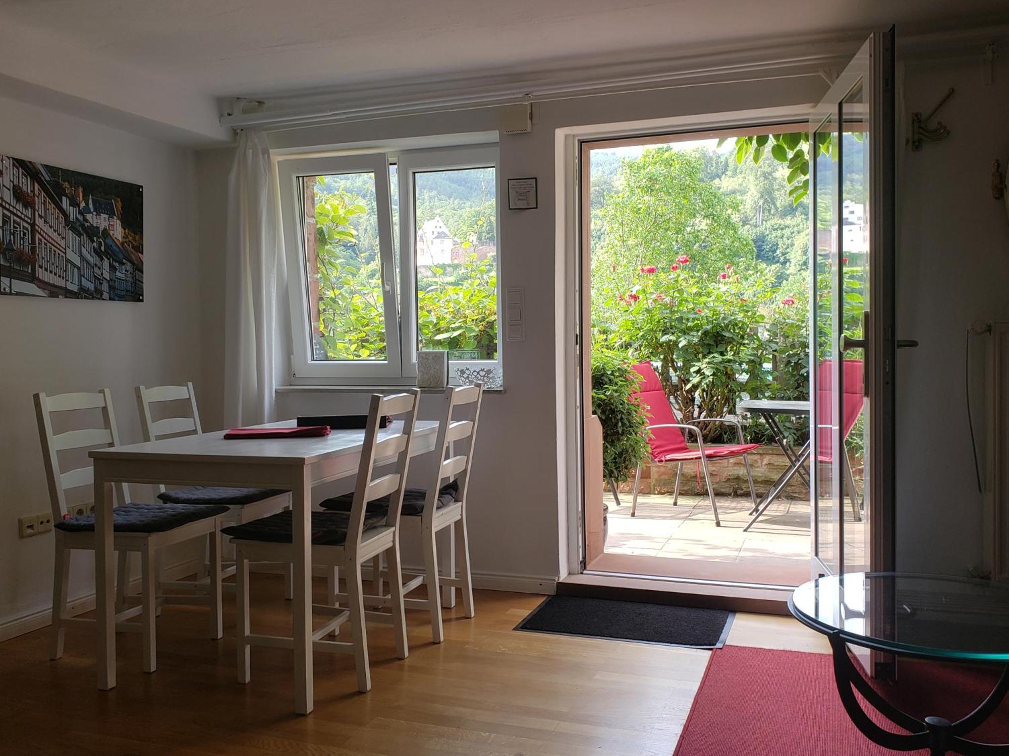 Panorama-Blick Miltenberg, 3 Pers., Zentr., Am Main, Terrasse, Bootverleih, P Экстерьер фото