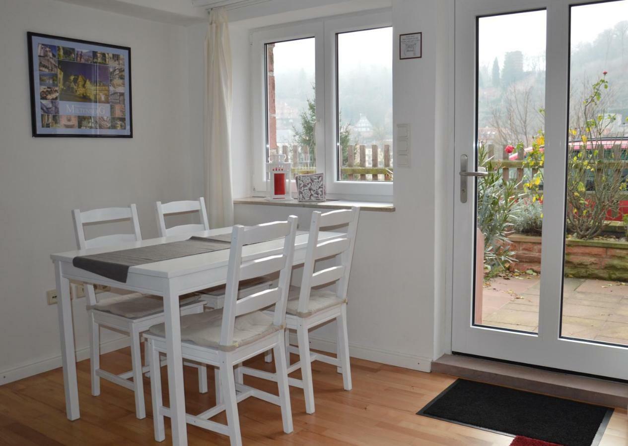 Panorama-Blick Miltenberg, 3 Pers., Zentr., Am Main, Terrasse, Bootverleih, P Экстерьер фото